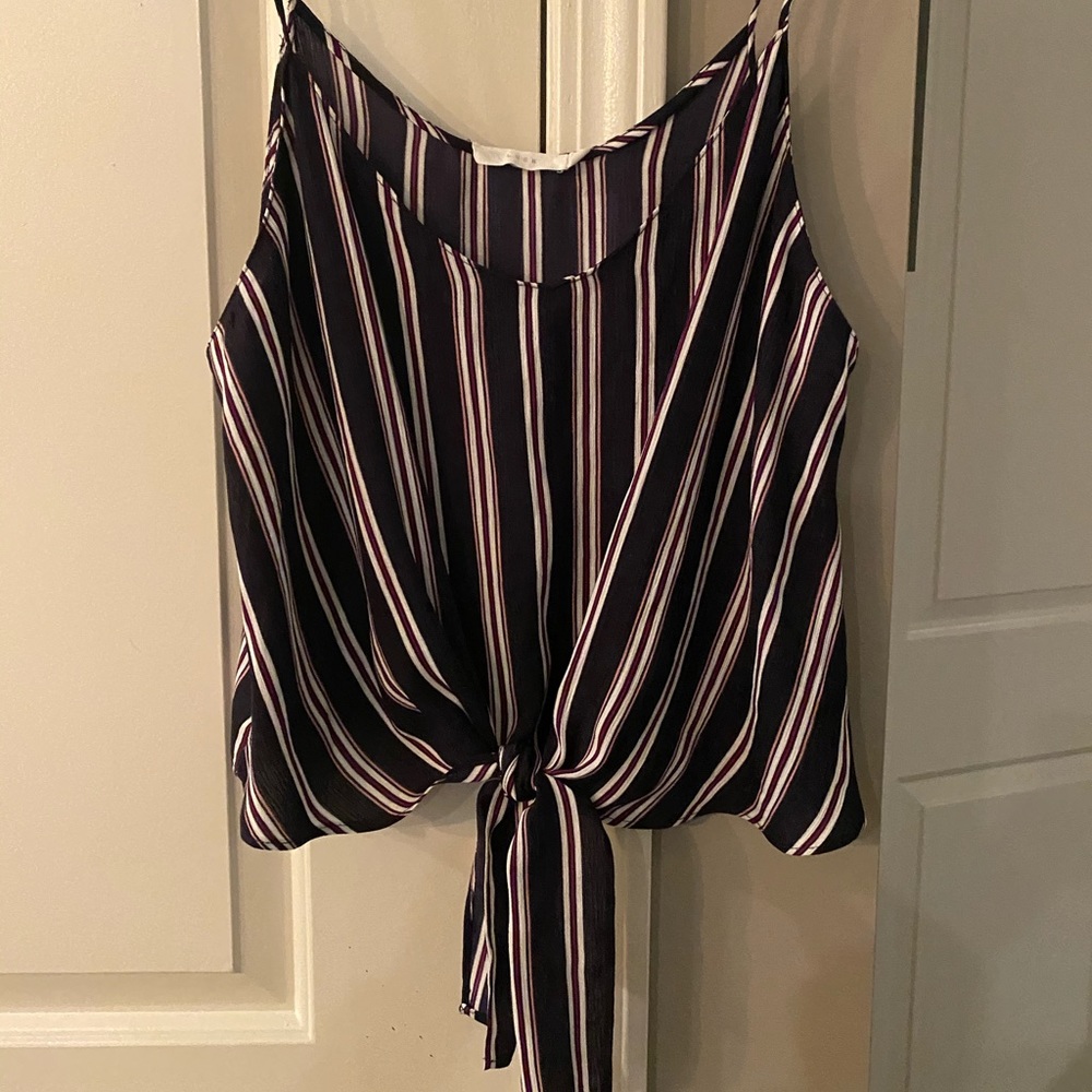 Striped tank top